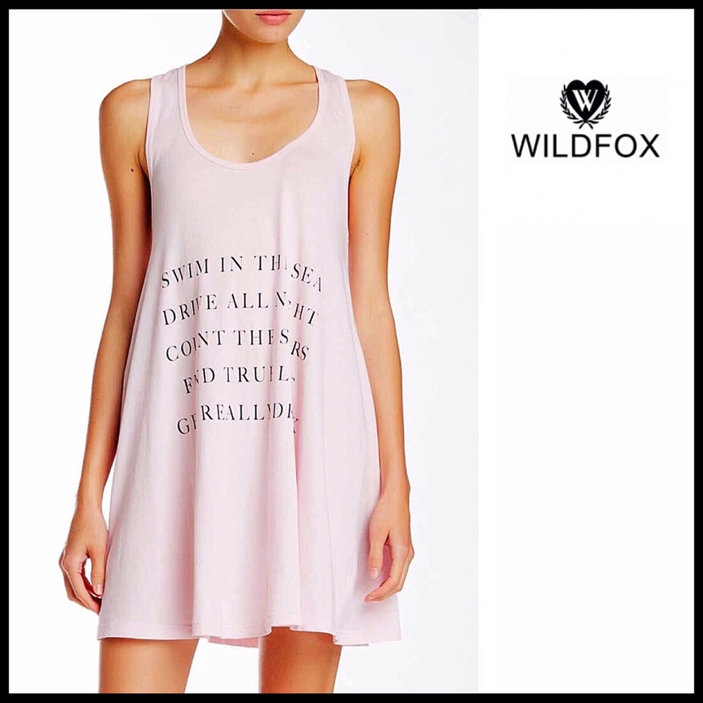 WILDFOX COVERUP MINI TANK COVERUP DRESS - Picture 8 of 8